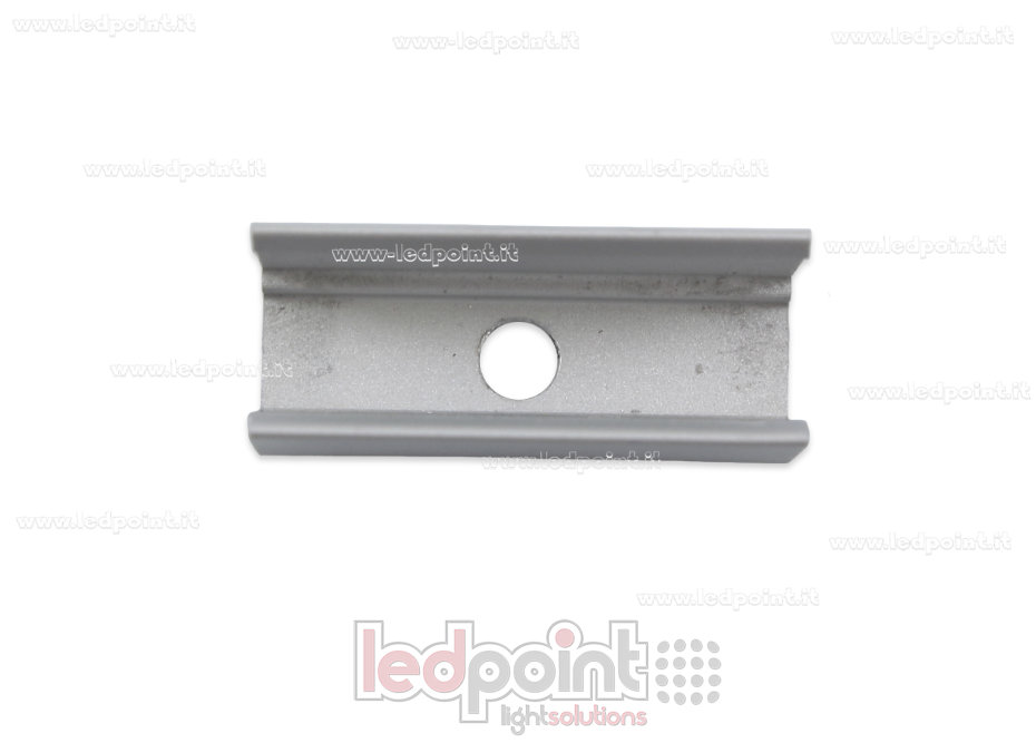 Clip de aluminio para fijar para Led Neon Flex 6x12mm Clip de aluminio para fijar para Led Neon Flex 6x12mm