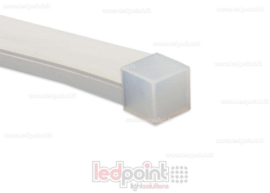 Tapa final para Led Neon Flex 10mm Tapa final para Led Neon Flex 10mm
