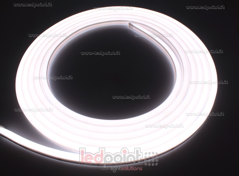 Led Neon Flex 2835 24V IP67 4000K 160led/m