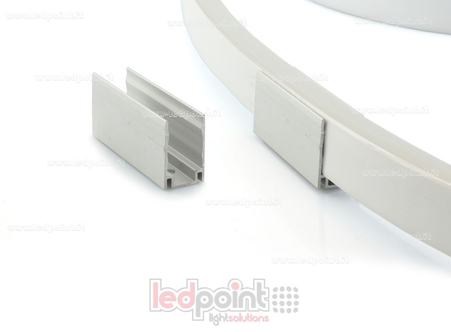 Led Neon Flex 5050 24V IP67 RGB 56led/m