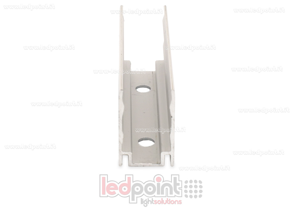 Clip de aluminio para fijar, 5cm, para Led Neon Flex 11mm Clip de aluminio para fijar, 5cm, para Led Neon Flex 11mm