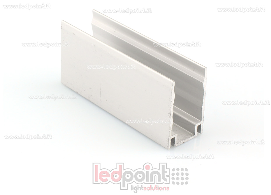 Clip de aluminio para fijar, 5cm, para Led Neon Flex 11mm Clip de aluminio para fijar, 5cm, para Led Neon Flex 11mm