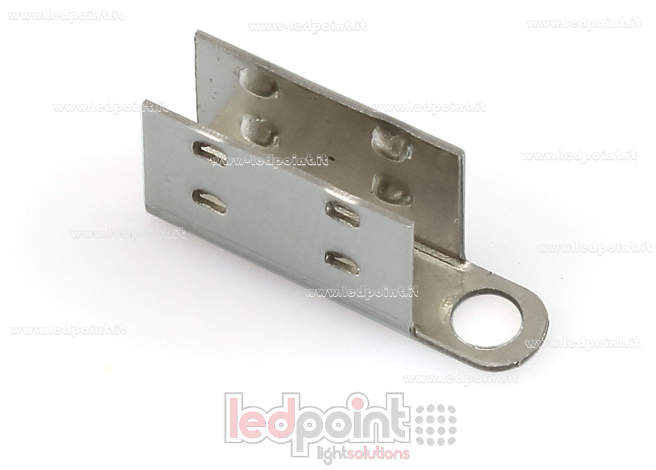 Clip de acero para fijar para Led Neon Flex 3mm y 4mm Clip de acero para fijar para Led Neon Flex 3mm y 4mm