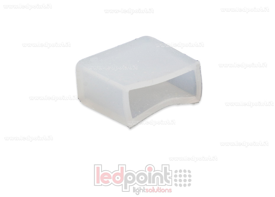 Tapa final para Led Neon Flex 4mm Tapa final para Led Neon Flex 4mm