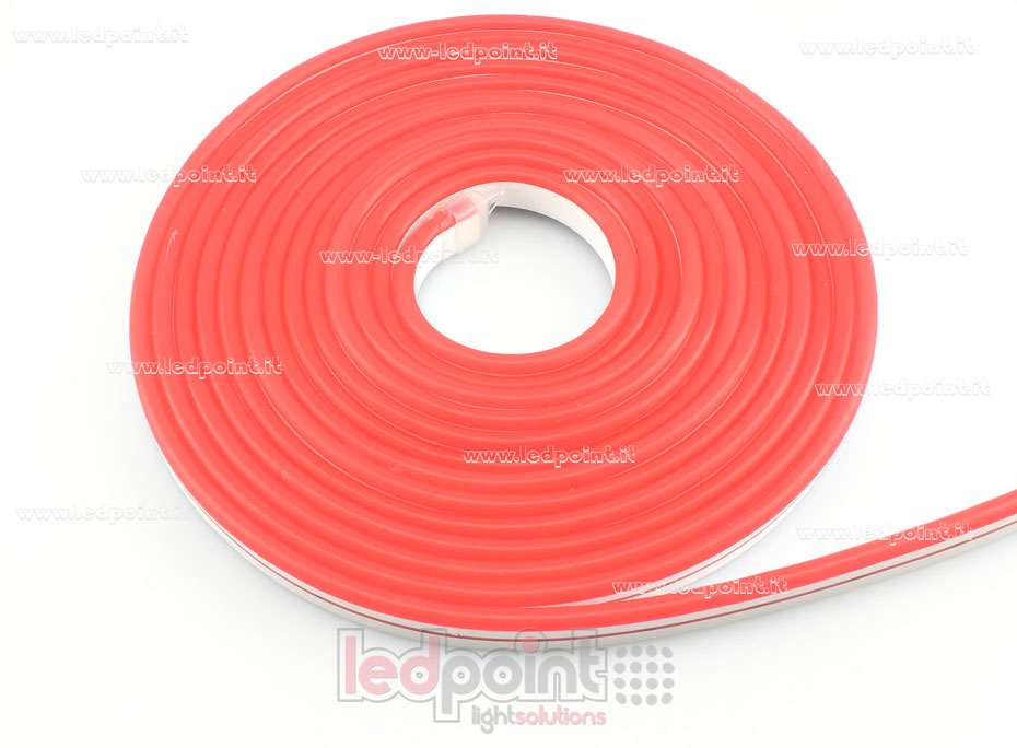 Led Neon Flex 2835 24V IP65 625nm 120led/m