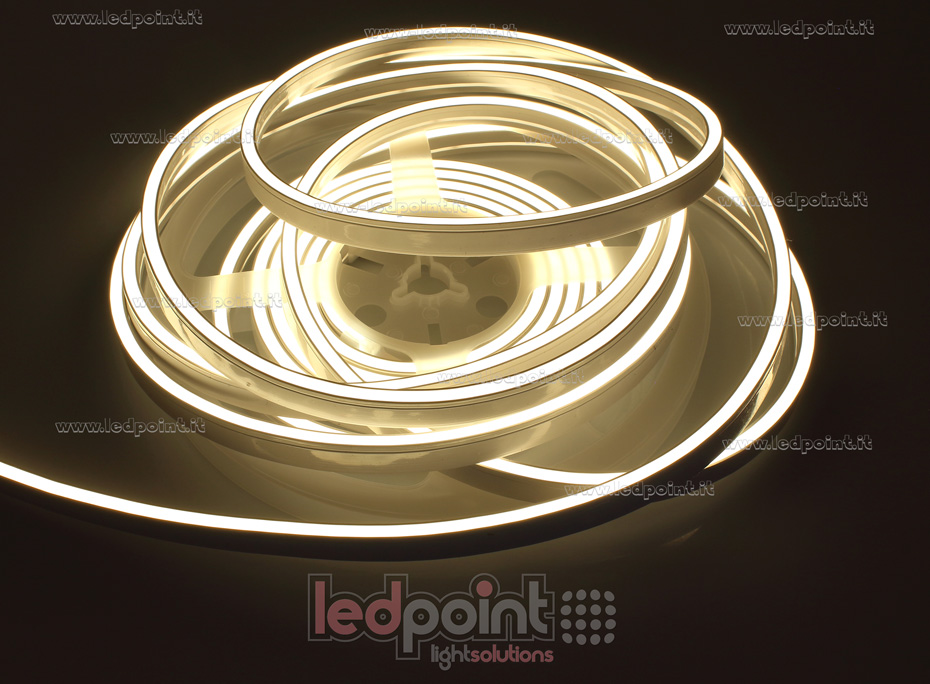 Led Neon Flex 2835 24V IP65 3000K 120led/m