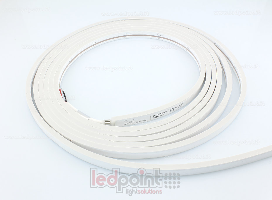 Led Neon Flex 2835 24V IP65 3000K 140led/m