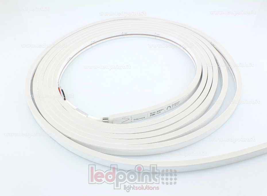 Led Neon Flex 2835 24V IP65 4000K 140led/m