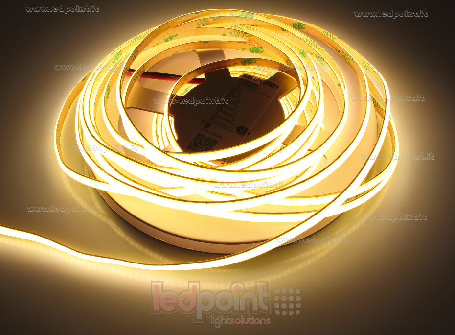 Tira de led COB 24V IP20 2700K 400led/m