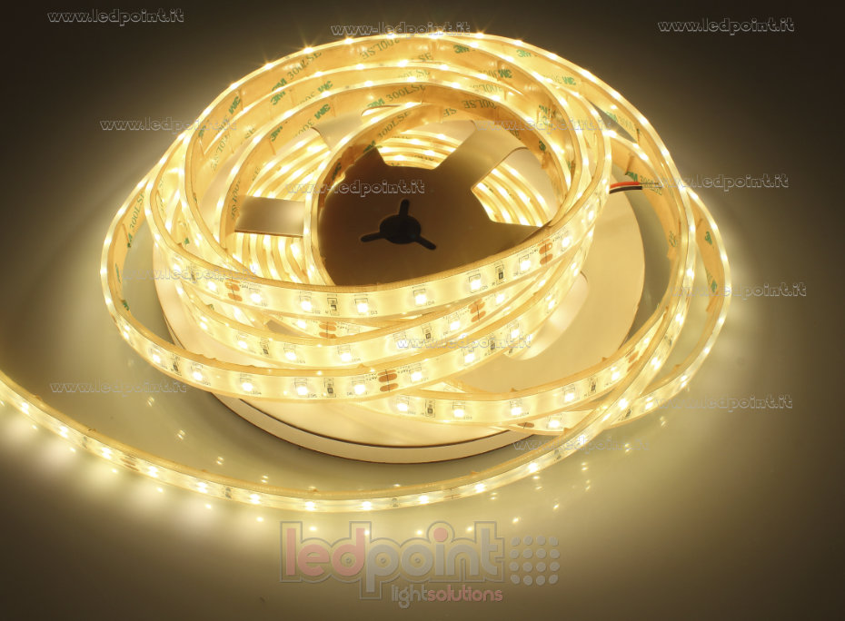 Tira de led 2835 24V IP67 3000K 60led/m