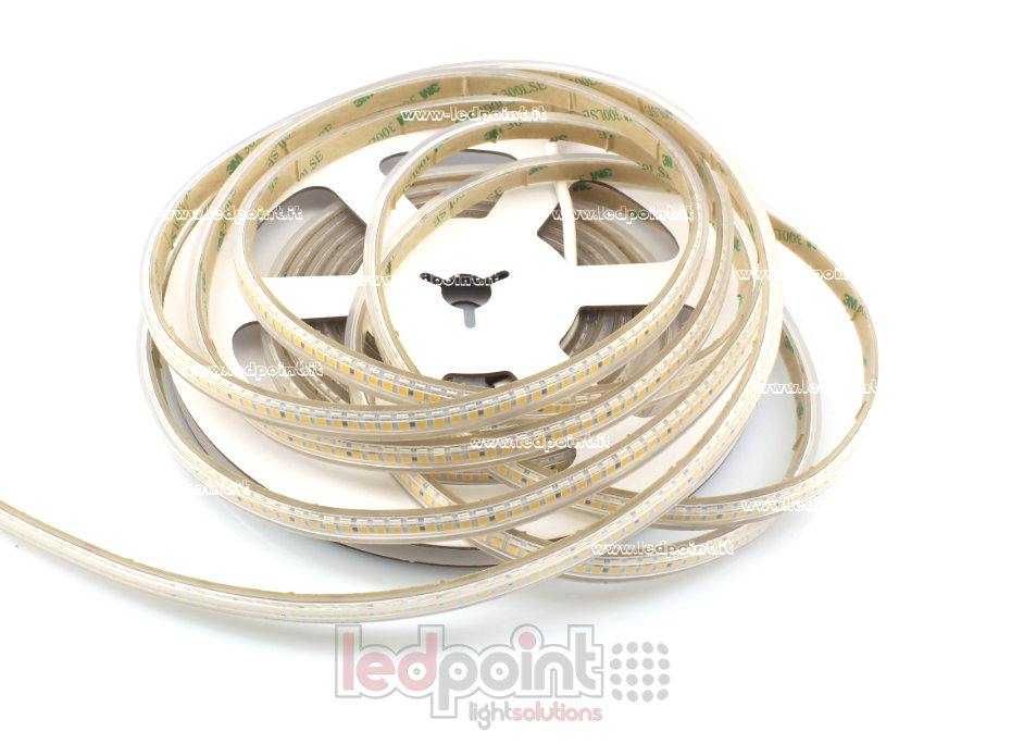 Tira de led 2835 24V IP65 3000K 3step 240led/m