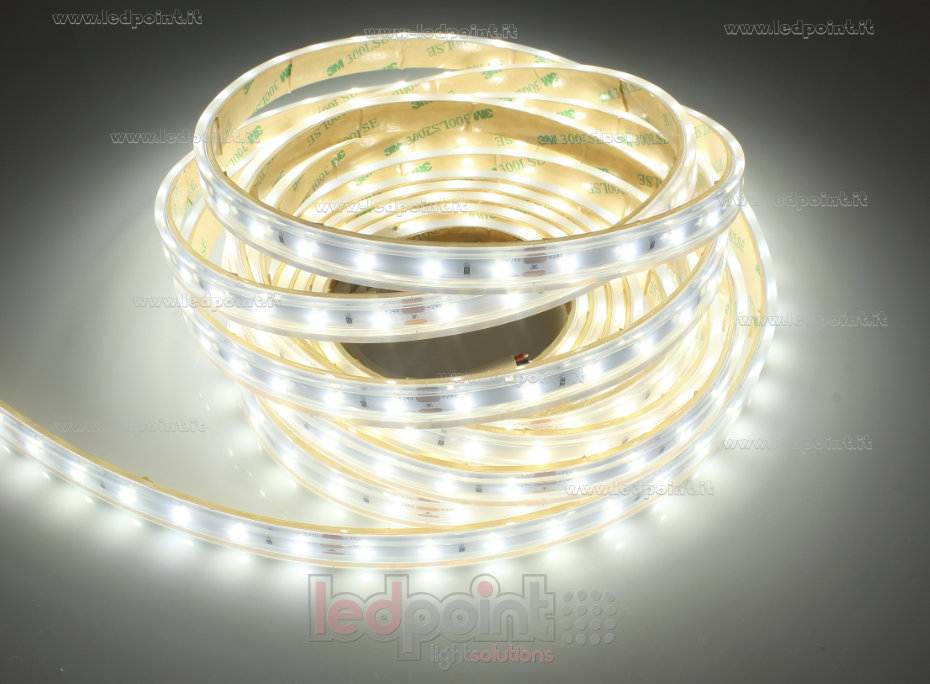 Tira de led 2835 24V IP65 4000K 3step 60led/m