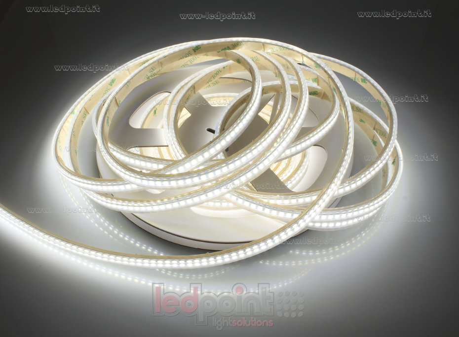 Tira de led 2835 24V IP65 4000K 3step 240led/m