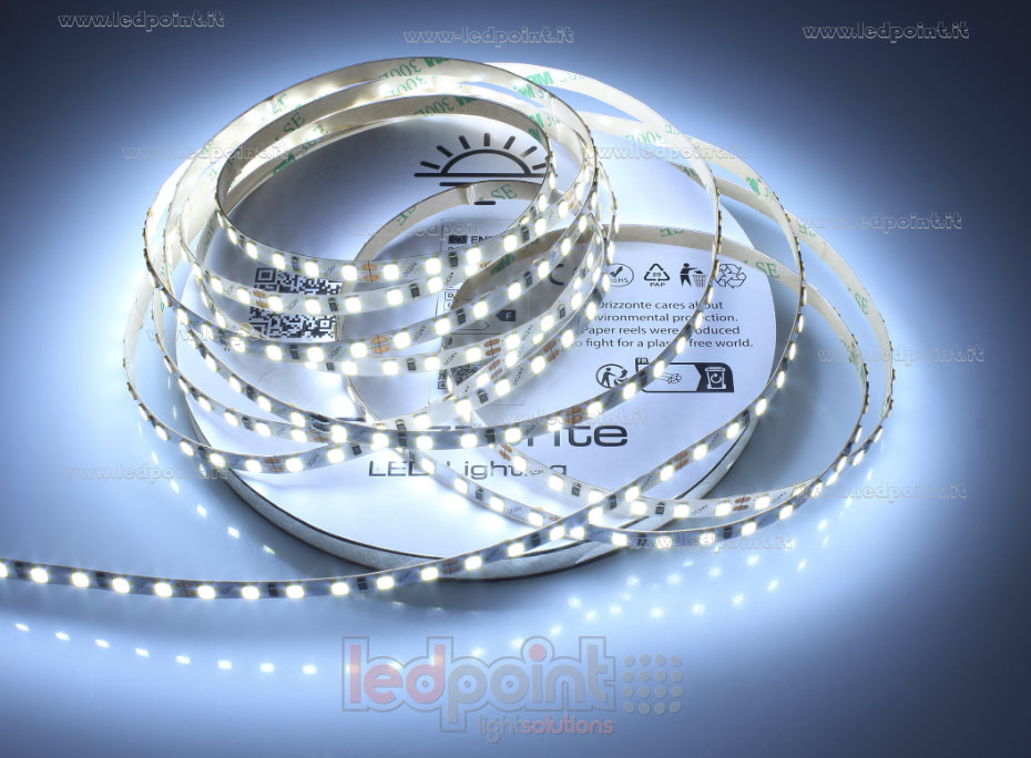 Tira de led 2835 24V IP20 6000-6500K 120led/m