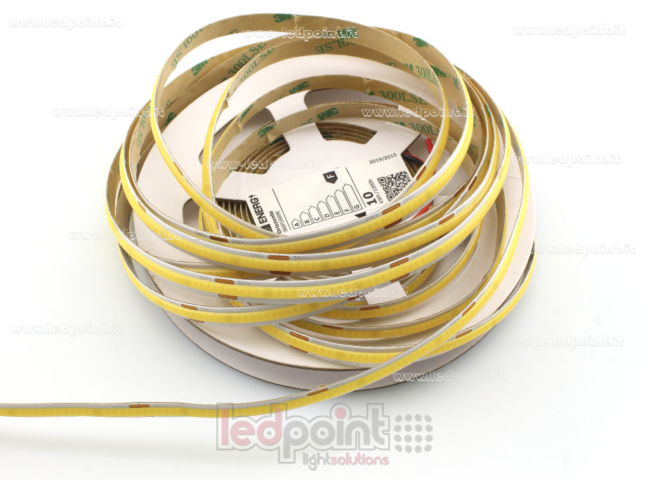 Tira de led COB 24V IP20 6000K 480led/m