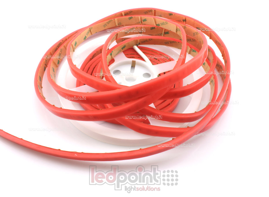Tira de led 2835 24V IP67 620-625nm 120led/m