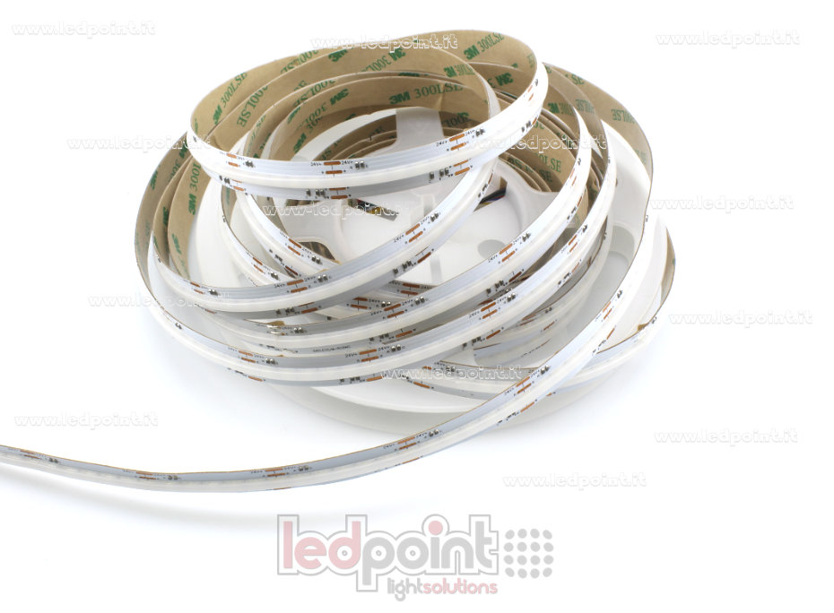Tira de led COB 24V IP20 RGB + 2700-6500°K 280+280+280led/m