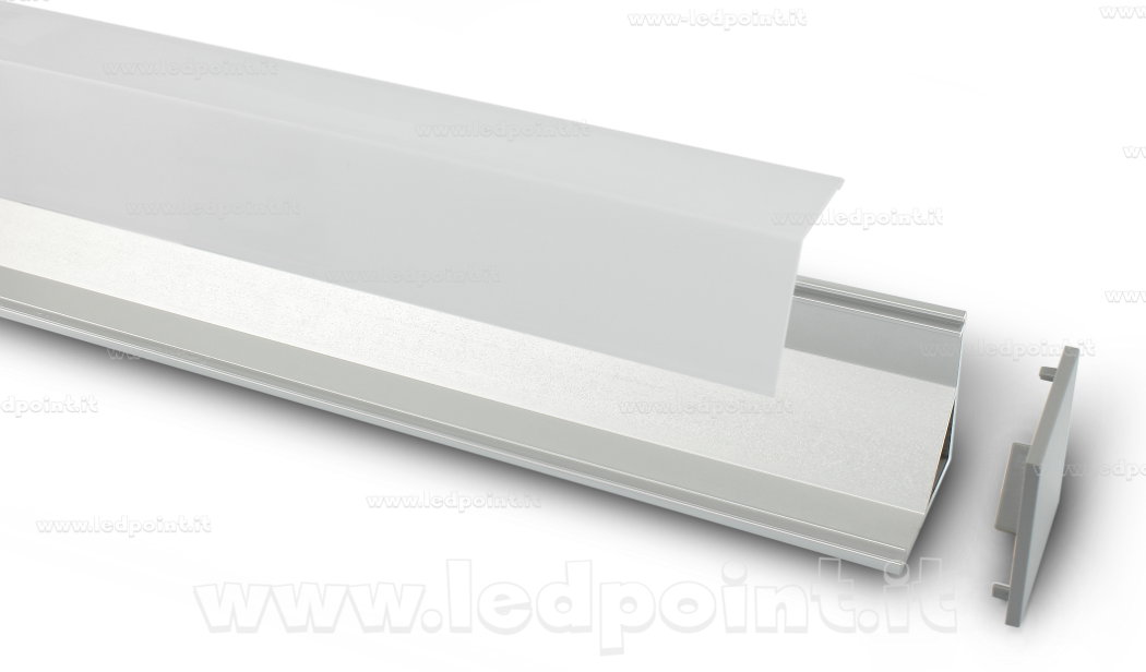 Perfil en aluminio para tiras de led PR-A30-3