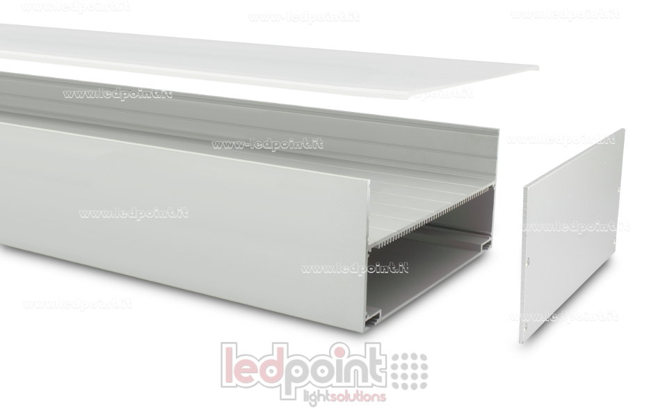 Perfil en aluminio para tiras de led PR-CEL1880