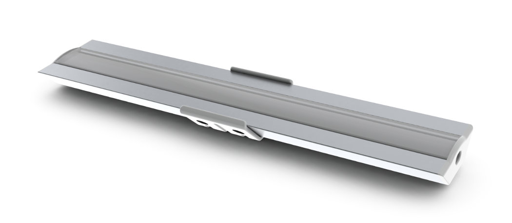 Perfil en aluminio para tiras de led PR-E2