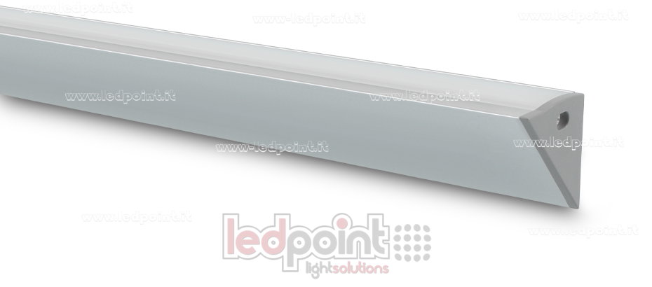 Perfil en aluminio para tiras de led PR-WALL2323