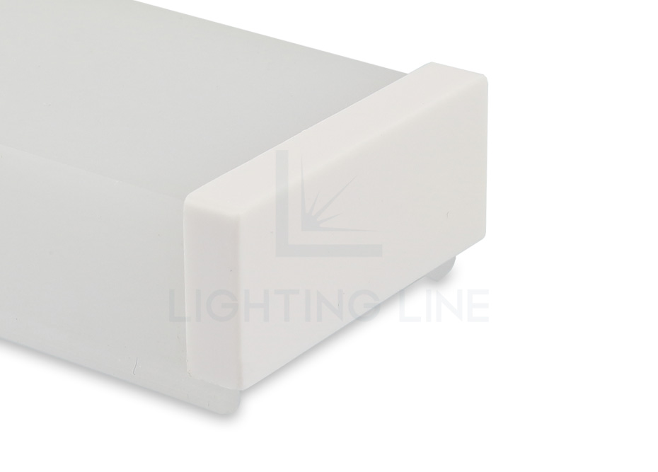 Tapa para perfil para tiras de led