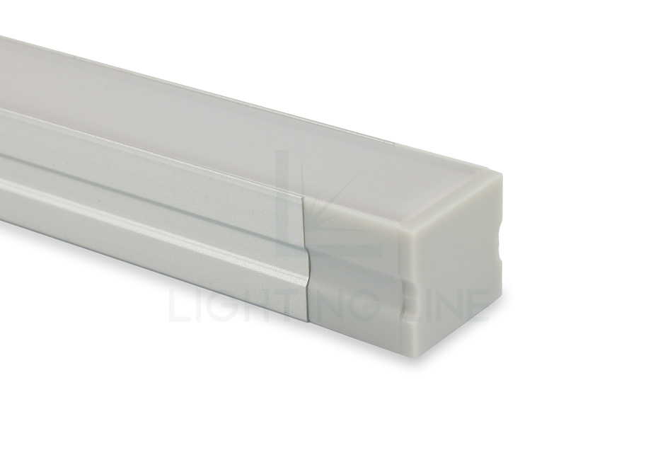 Tapa para perfil para tiras de led