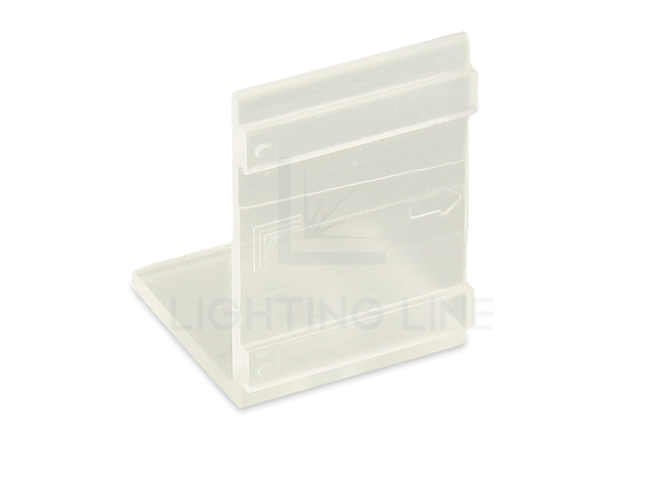 Conexión 90° de plástico para grapas modulare