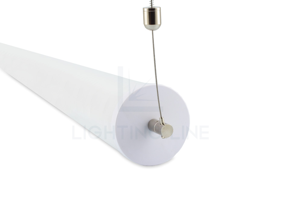 Kit colgador para perfil PR-NE03-17-S2 con regulación cable inferior, 1 cable, longitud 2m. Kit colgador para perfil PR-NE03-17-S2 con regulación cable inferior, 1 cable, longitud 2m.