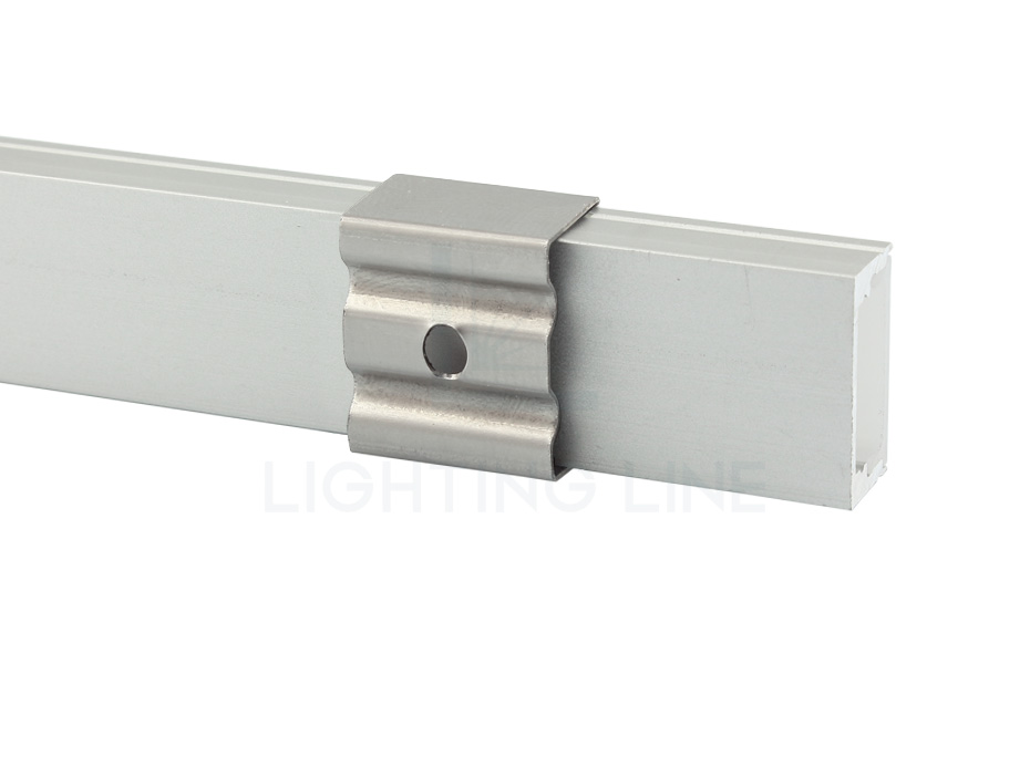 Grapa de montaje de metal para perfil de aluminio SL08-03 y RE03-05 Grapa de montaje de metal para perfil de aluminio SL08-03 y RE03-05