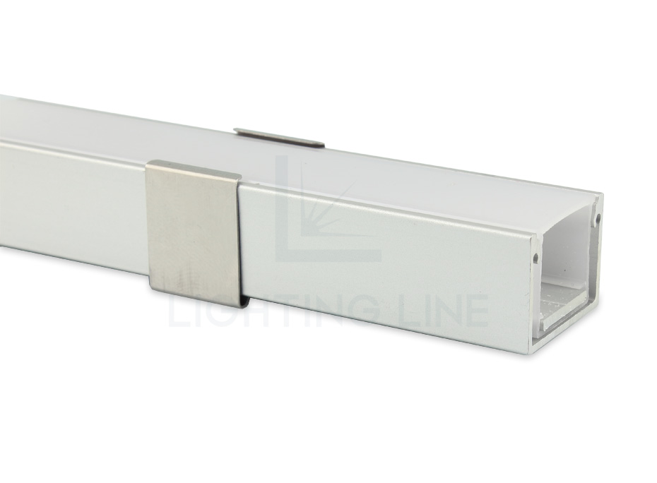 Grapa de montaje para perfil en aluminio SL10-13 impermeable