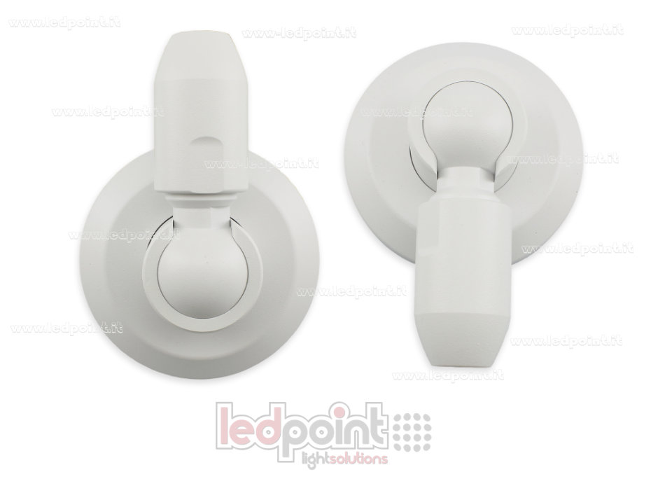 Banda perfil de acero blanco flexible para tiras LED, 20m