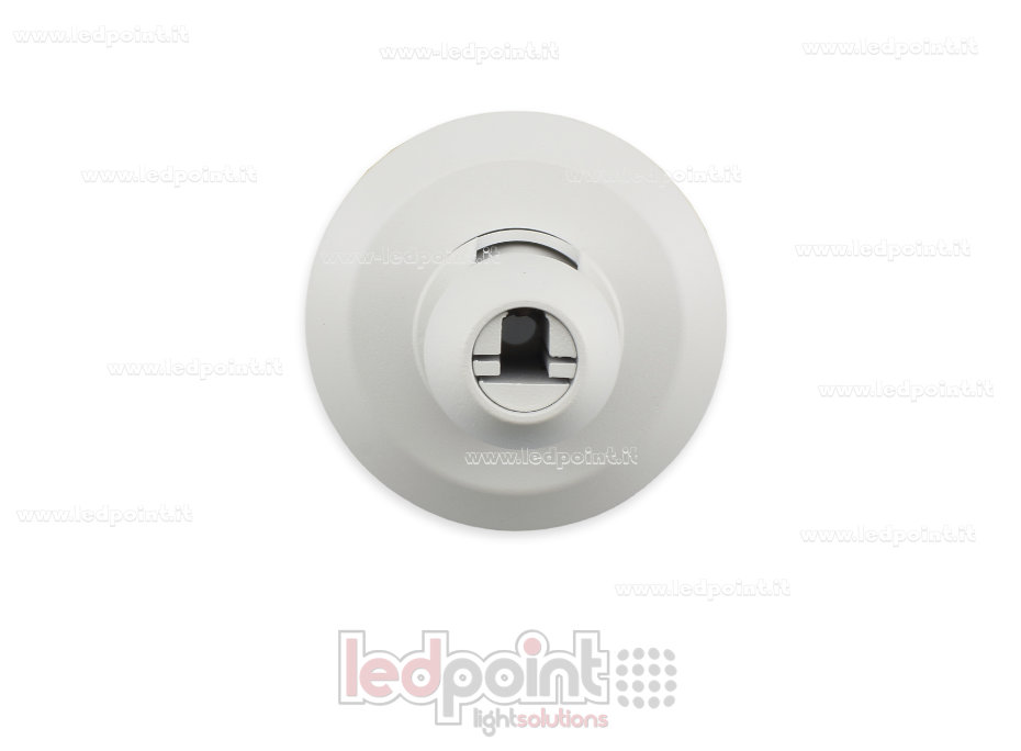 Banda perfil de acero blanco flexible para tiras LED, 20m