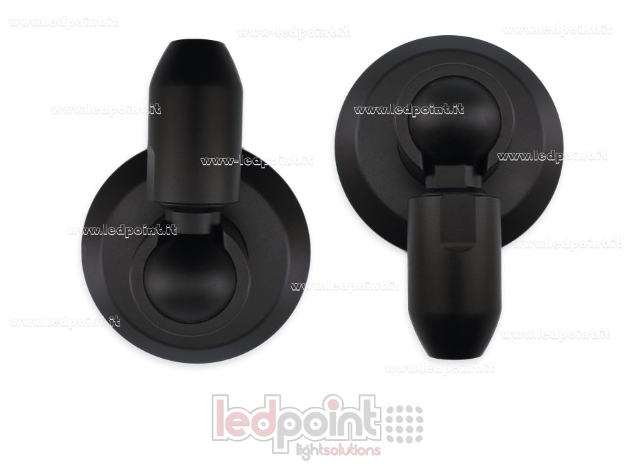 Banda perfil de acero negro flexible para tiras LED, 20m