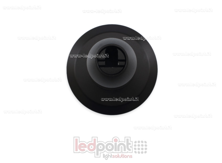 Banda perfil de acero negro flexible para tiras LED, 20m
