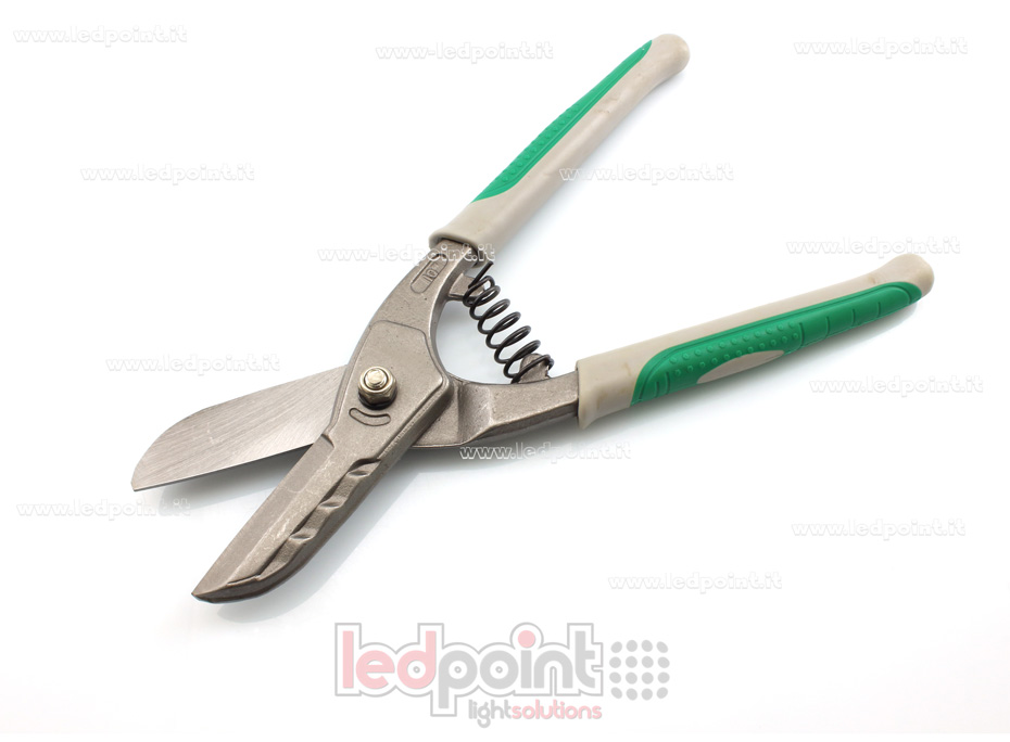 Kit de tijeras y guantes para cortar cintas de acero para tiras LED