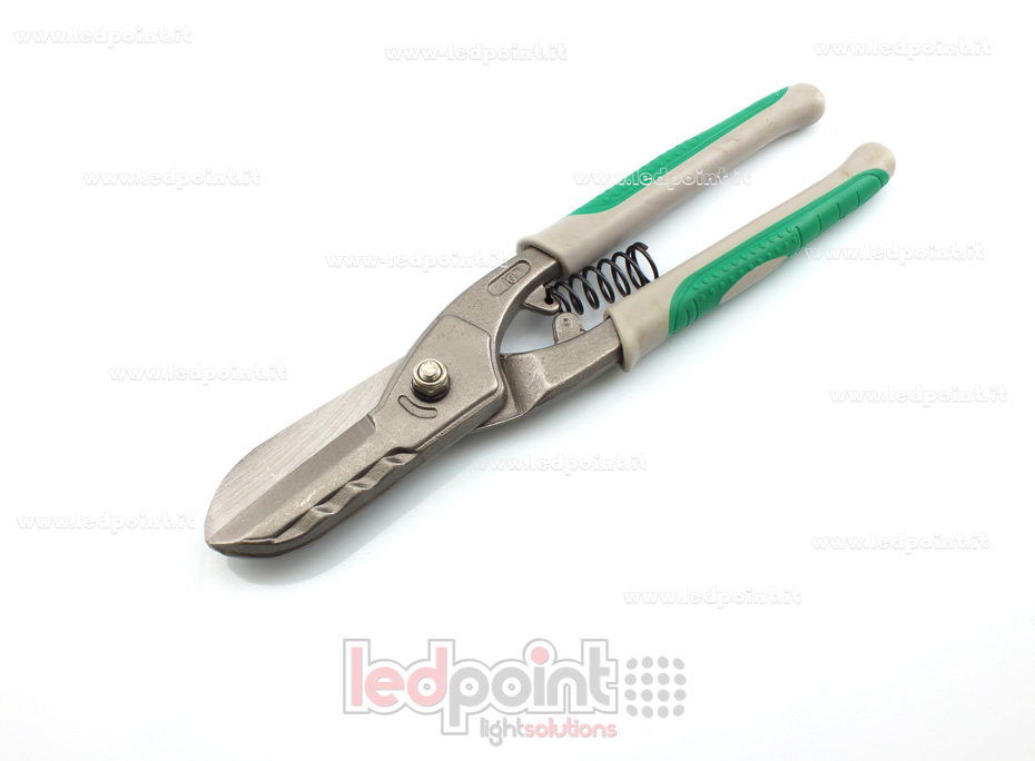 Kit de tijeras y guantes para cortar cintas de acero para tiras LED