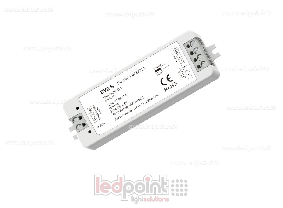 Amplificador CCT de 2 Hilos, 5A, 12-24V