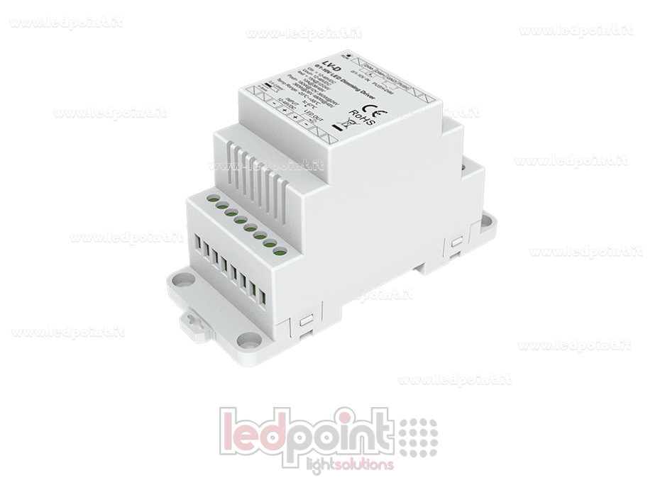 Driver dimmer de tensión constante, 1CH15A, 12-48VDC, 0/1-10V, Push dim
Driver dimmer de tensión constante, 1CH15A, 12-48VDC, 0/1-10V, Push dim