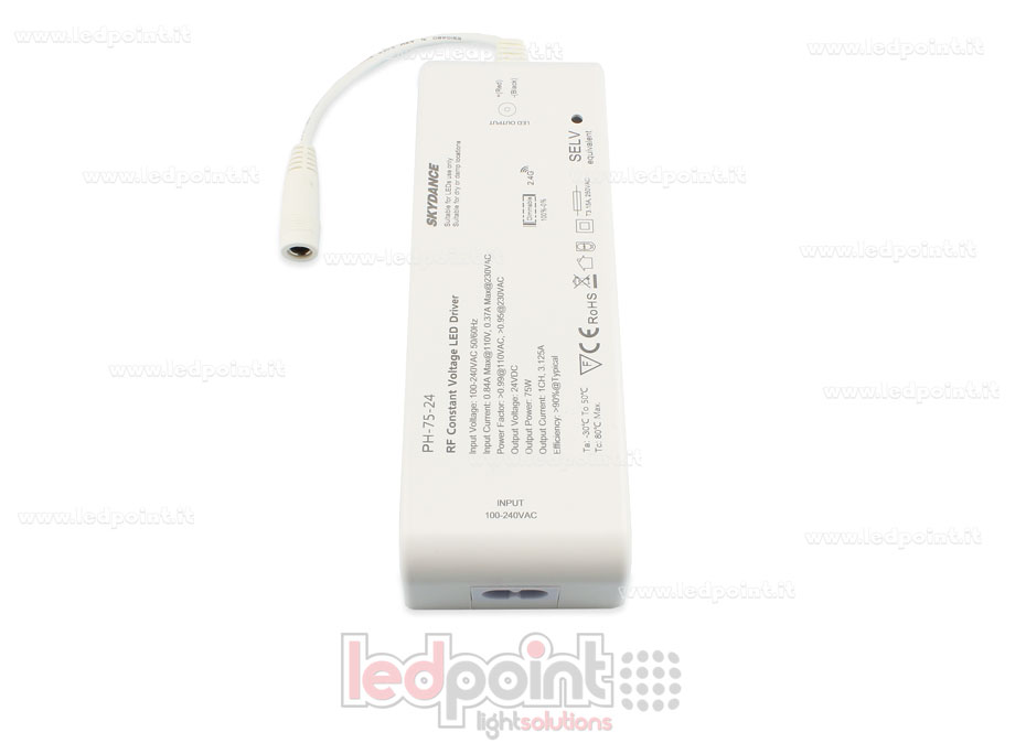 Fuente de alimentación 75W 24V, 1 canale, Wireless SkyDance SK-PH-75-24