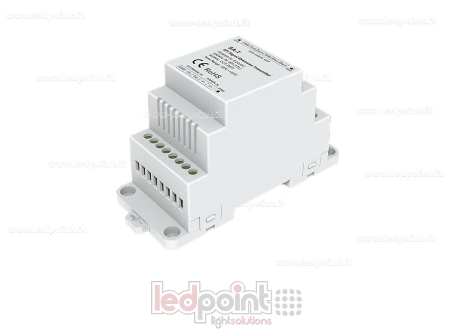 Transmisor SPI, 5-24VDC, alcance de 120m
