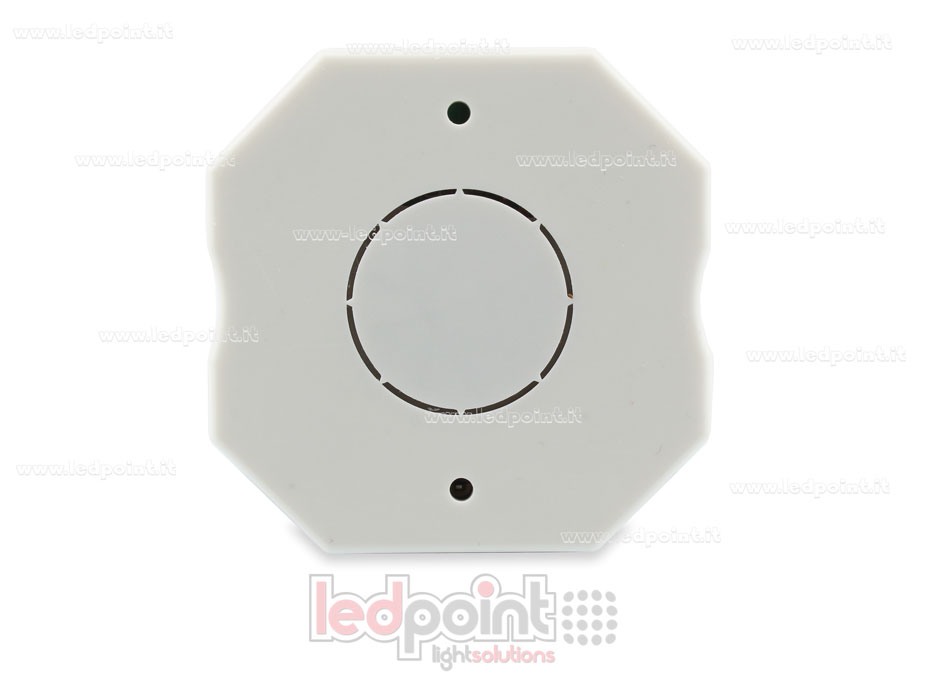 Controlador monocromático 100-240VAC, on/off, no dimerizable, 1.5A push switch, WiFi, RF 2.4G para caja de conexiones de pared Controlador monocromático 100-240VAC, on/off, no dimerizable, 1.5A push switch, WiFi, RF 2.4G para caja de conexiones de pared