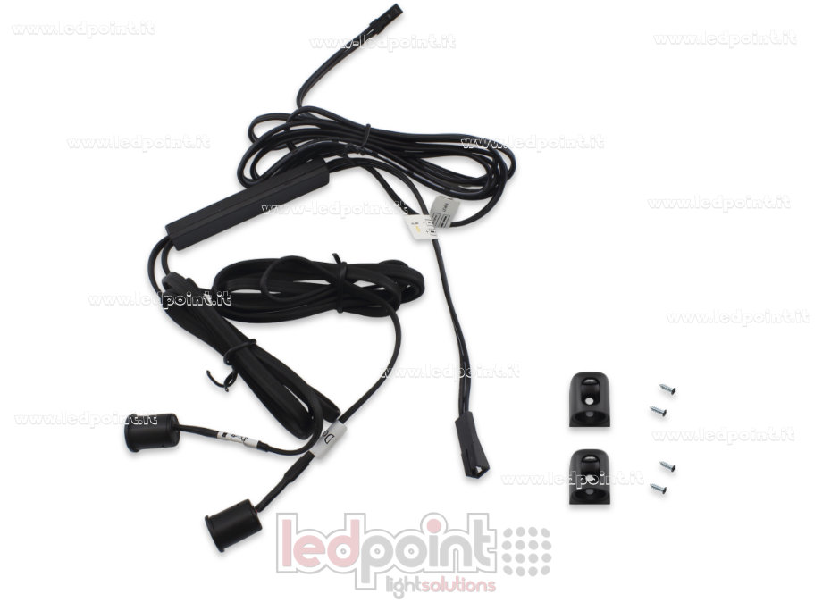 Sensor de doble apertura de puertas/hojas, 12-24 V, 1 canal, 3 A, control de canal Sensor de doble apertura de puertas/hojas, 12-24 V, 1 canal, 3 A, control de canal