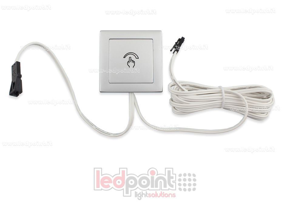 Controlador dimmer táctil 12V para transformador 12V con conector mini 2-pin Controlador dimmer táctil 12V para transformador 12V con conector mini 2-pin