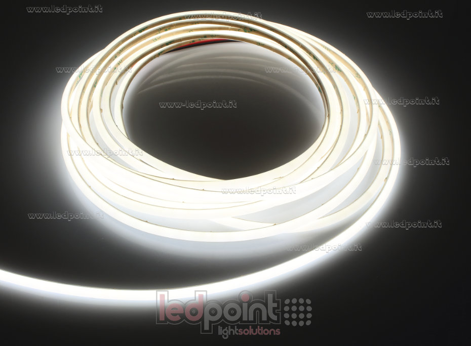 Tira de led COB 24V IP67 4000K 480led/m