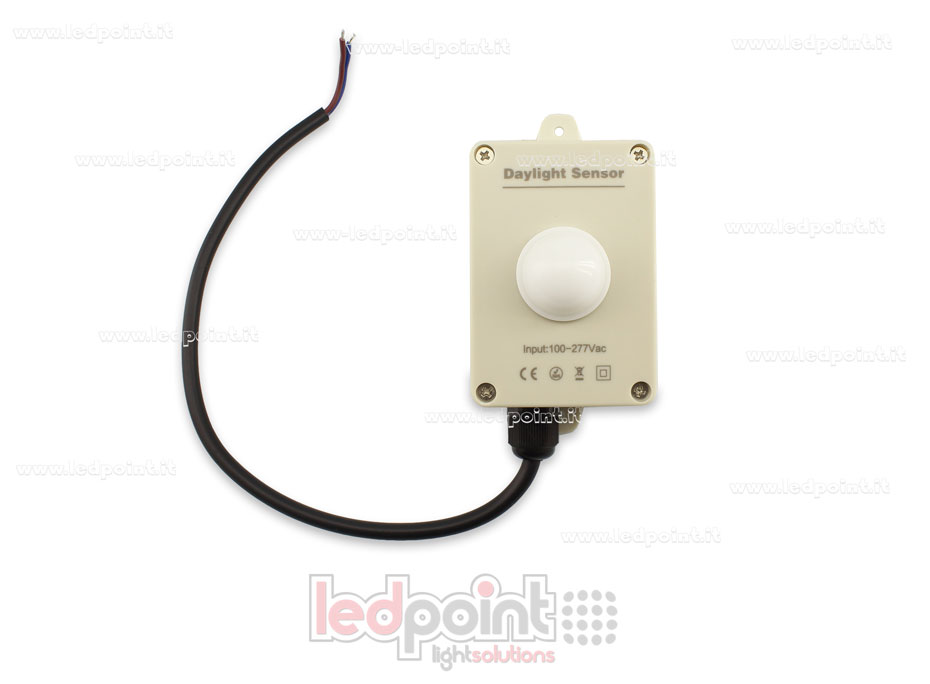Sensor daylight RF 2,4 GHz (100-277V AC) para tecnología ZigBee