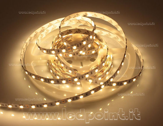 Imagen de Tira de led 5m blanco cálido 2600-2800K 5050 60led/m Honglitronic 12V