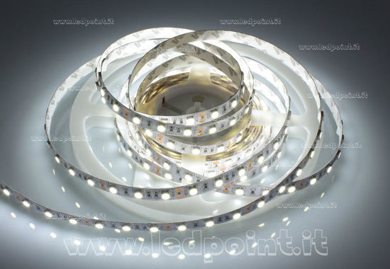 Imagen de Tira de led 5m blanco 4250-4500K 5050 60led/m Honglitronic 12V