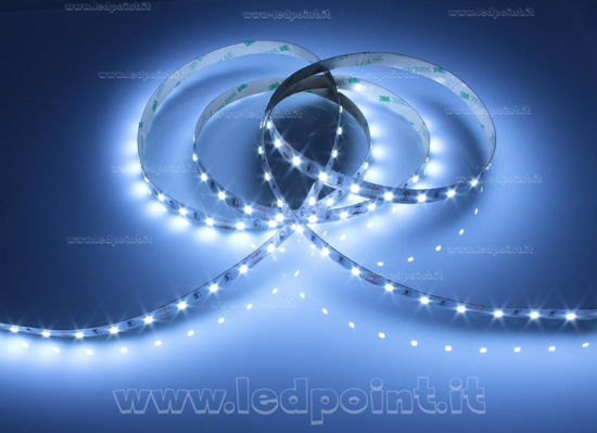 Imagen de Tira de led 2m blanco hielo 12000-14000K 2835 60led/m Parylene IP65 Honglitronic 12V