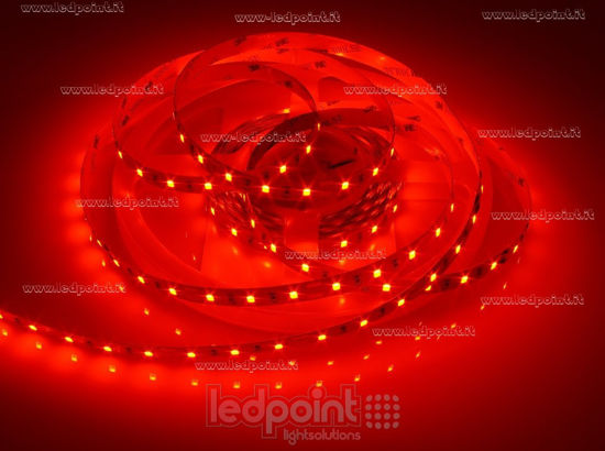 Imagen de Tira de led 5m rojo 2835 60led/m 12V 14,4W/m